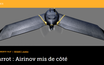 Parrot : Airinov mis de côté