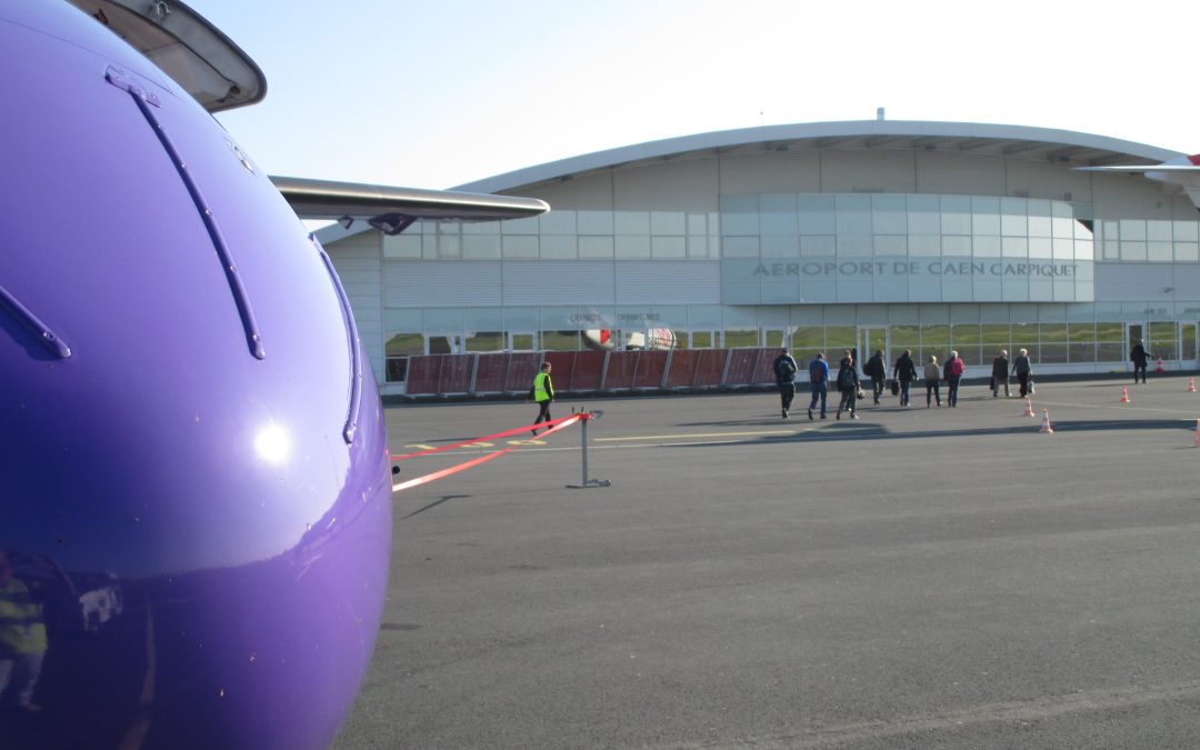 Aéroport de Caen : vols Caen-Lyon, Caen-Londres et Caen-Toulouse