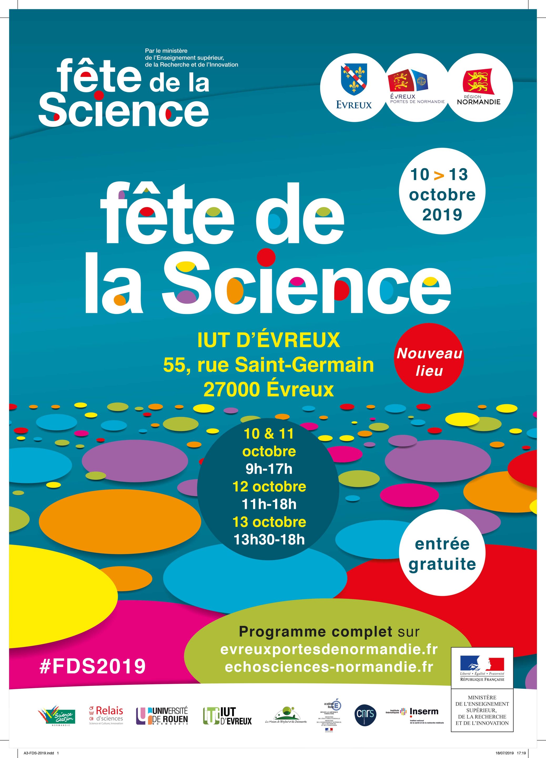 IUT Évreux Fête de la Science et journée d'intégration des étudiants