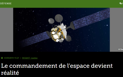 Le commandement de l&rsquo;espace devient réalité