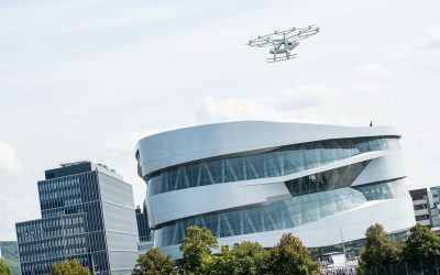 [Vidéo] Volocopter teste sa navette volante pour la première fois dans une ville européenne – L&rsquo;Usine Aéro