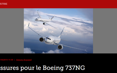 Fissures pour le Boeing 737NG
