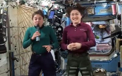 La première sortie dans l&rsquo;espace 100% féminine aura finalement lieu