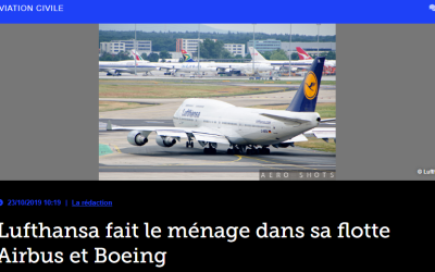 Lufthansa fait le ménage dans sa flotte Airbus et Boeing