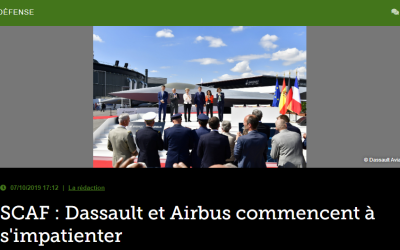 SCAF : Dassault et Airbus commencent à s&rsquo;impatienter