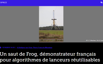 Un saut de Frog, démonstrateur français pour algorithmes de lanceurs réutilisables