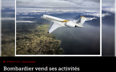 Bombardier vend ses activités aérostructures à Spirit Aerosystems