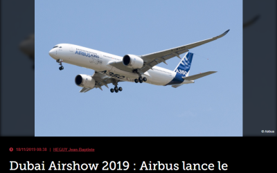 Dubai Airshow 2019 : Airbus lance le démonstrateur fello&rsquo;fly