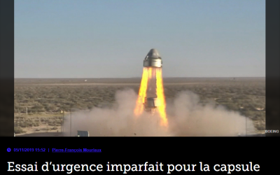 Essai d’urgence imparfait pour la capsule Starliner de Boeing