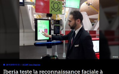 Iberia teste la reconnaissance faciale à Madrid-Bajaras