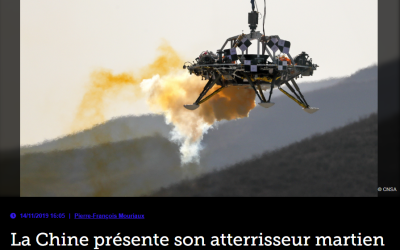 La Chine présente son atterrisseur martien à des observateurs internationaux