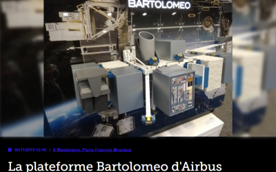 La plateforme Bartolomeo d&rsquo;Airbus enregistre ses premières commandes