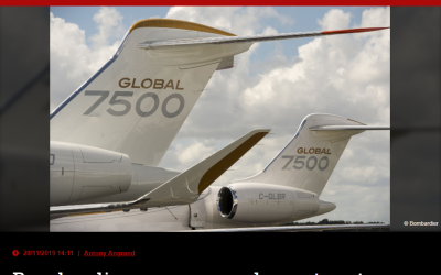 Bombardier passe au carburant vert