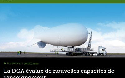 La DGA évalue de nouvelles capacités de renseignement