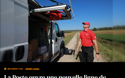 La Poste ouvre une nouvelle ligne de livraison par drones