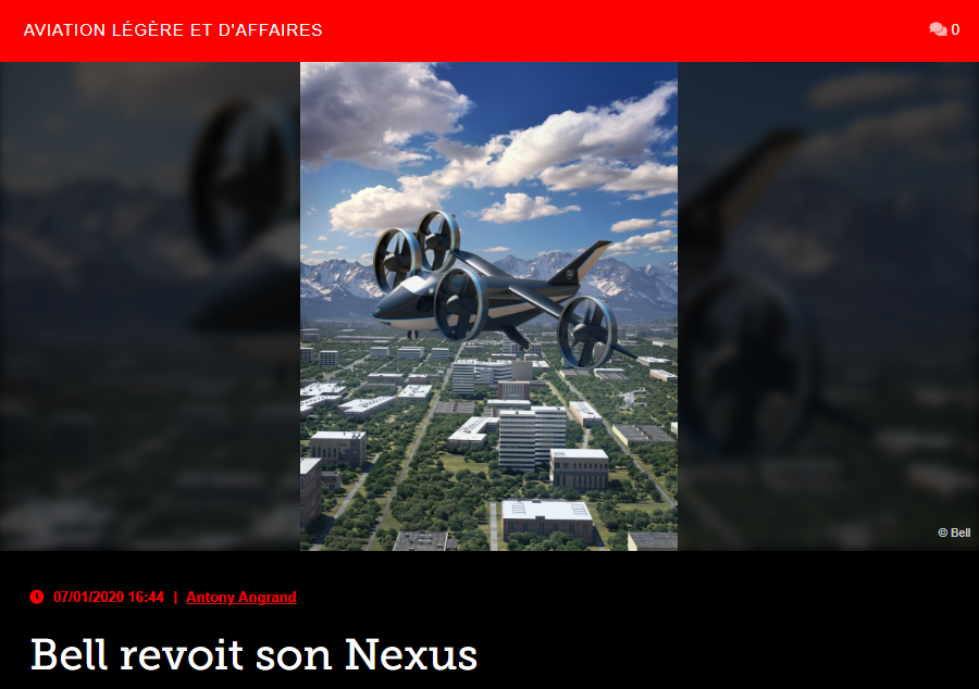 Bell revoit son Nexus