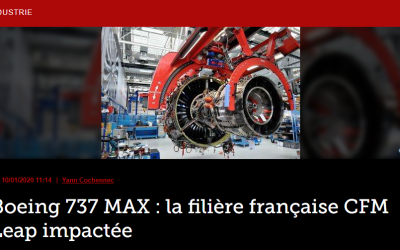 Boeing 737 MAX : la filière française CFM Leap impactée