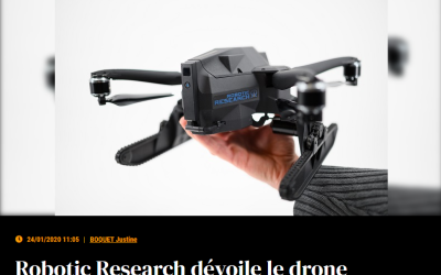 Robotic Research dévoile le drone Pegasus Mini