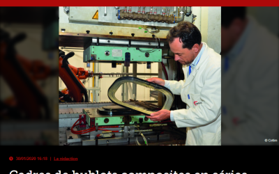 Cadres de hublots composites en séries