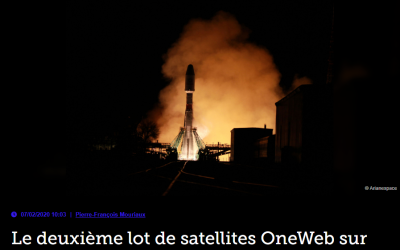 Le deuxième lot de satellites OneWeb sur orbite