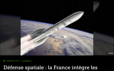 Défense spatiale : la France intègre les opérations spatiales interalliées