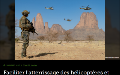 Faciliter l&rsquo;atterrissage des hélicoptères et des drones