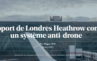 L&rsquo;aéroport de Londres Heathrow construit un système anti-drone
