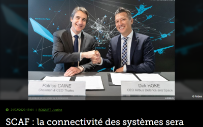 SCAF : la connectivité des systèmes sera assurée par Airbus et Thales