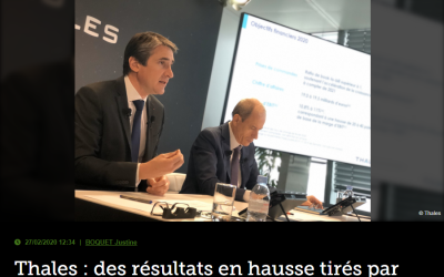 Thales : des résultats en hausse tirés par Gemalto