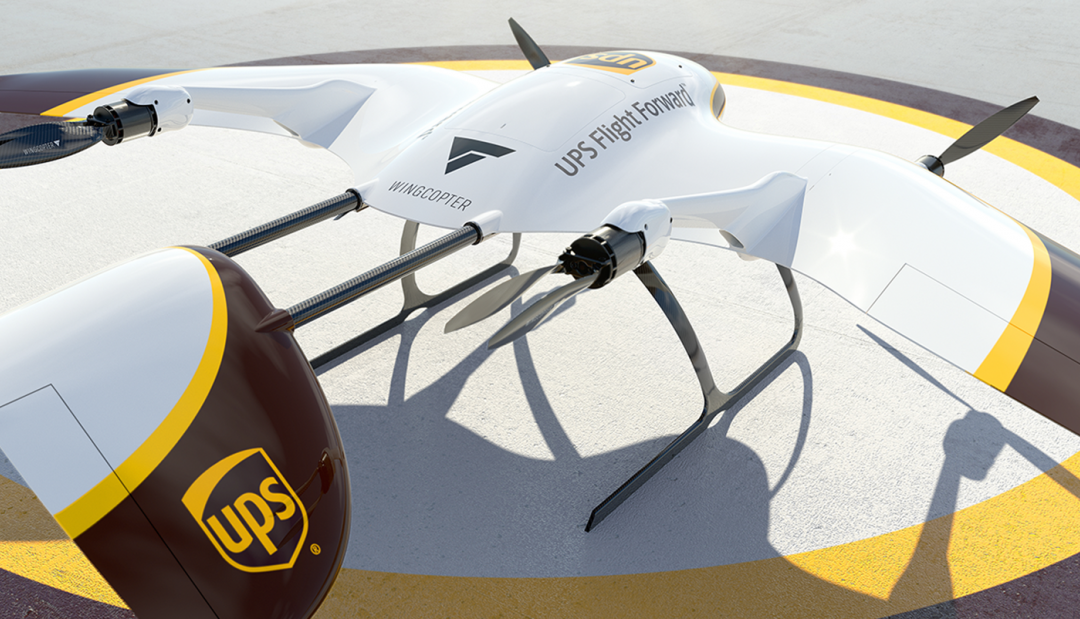 UPS Flight Forward and Wingcopter Collaborate | UAV Expert News