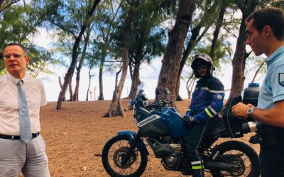 La gendarmerie opère des contrôles à l’aide d’un drone