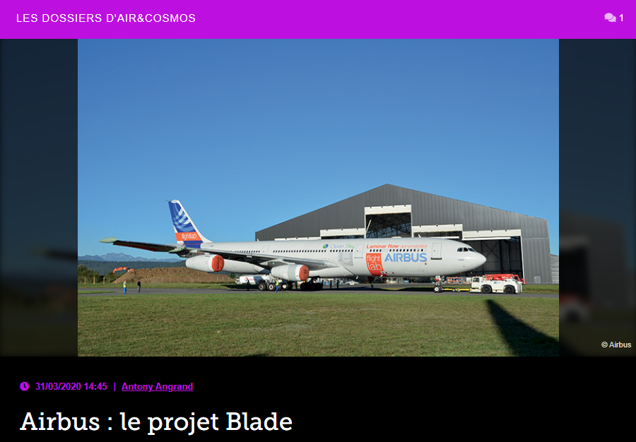 Airbus : le projet Blade