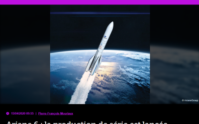 Ariane 6 : la production de série est lancée