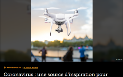 Coronavirus : une source d&rsquo;inspiration pour l&rsquo;industrie des drones ?