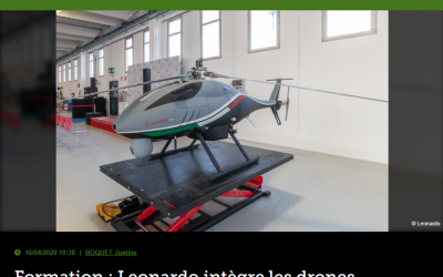 Formation : Leonardo intègre les drones