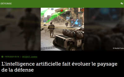 L&rsquo;intelligence artificielle fait évoluer le paysage de la défense