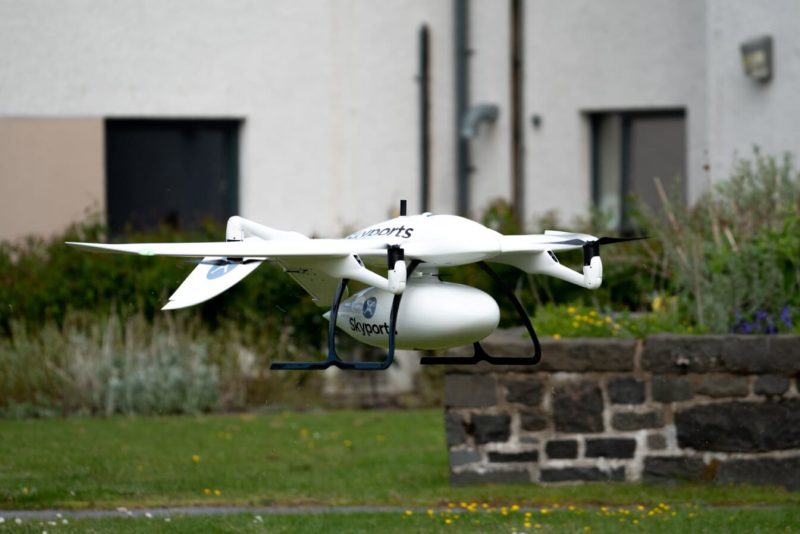 Skyports and Thales partner to conduct drone delivery trial for NHS in Scotland to support UK COVID-19 response