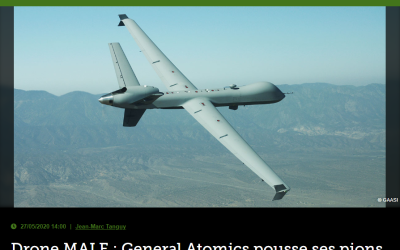 Drone MALE : General Atomics pousse ses pions