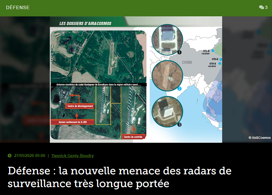 Défense : la nouvelle menace des radars de surveillance très longue portée
