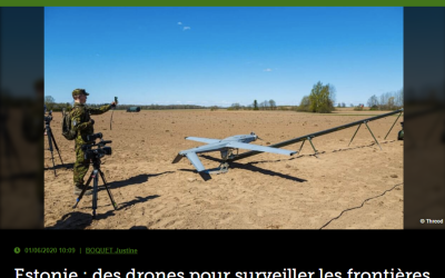 Estonie : des drones pour surveiller les frontières