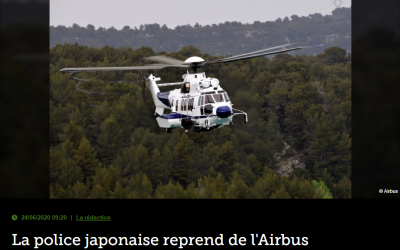 La police japonaise reprend de l’Airbus Helicopters