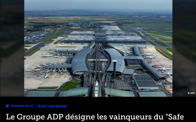 Le Groupe ADP désigne les vainqueurs du « Safe Travel Challenge »