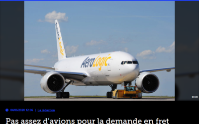 Pas assez d’avions pour la demande en fret aérien