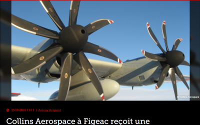 Collins Aerospace à Figeac reçoit une commande d’hélices NP2000 pour C-130