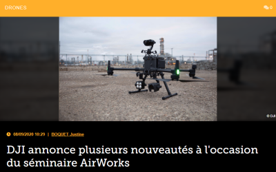 DJI annonce plusieurs nouveautés à l&rsquo;occasion du séminaire AirWorks