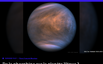 De la phosphine sur la planète Vénus ?