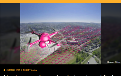 Livraisons par drones dans le domaine médical