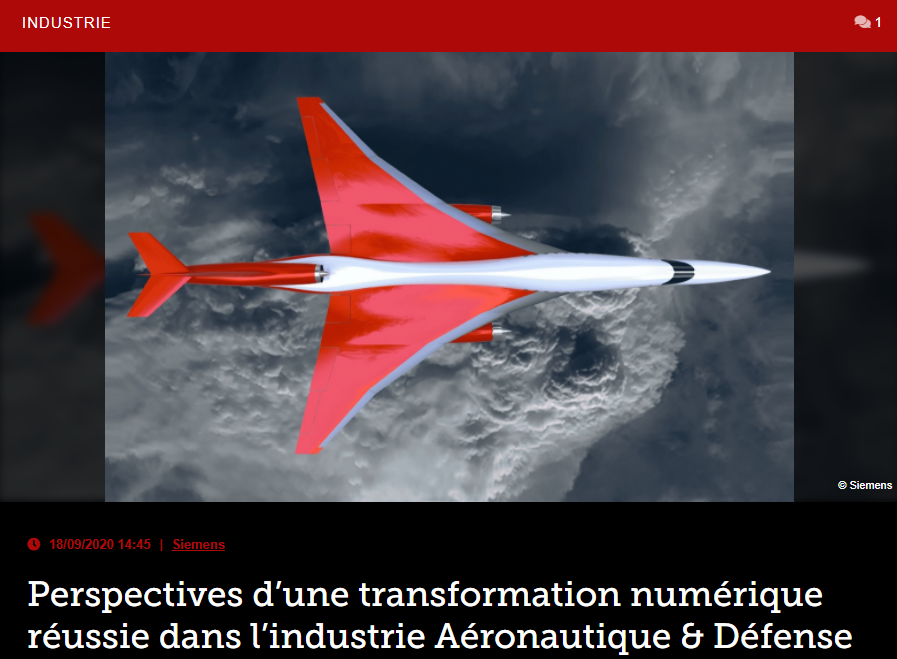 Perspectives d’une transformation numérique réussie dans l’industrie Aéronautique & Défense