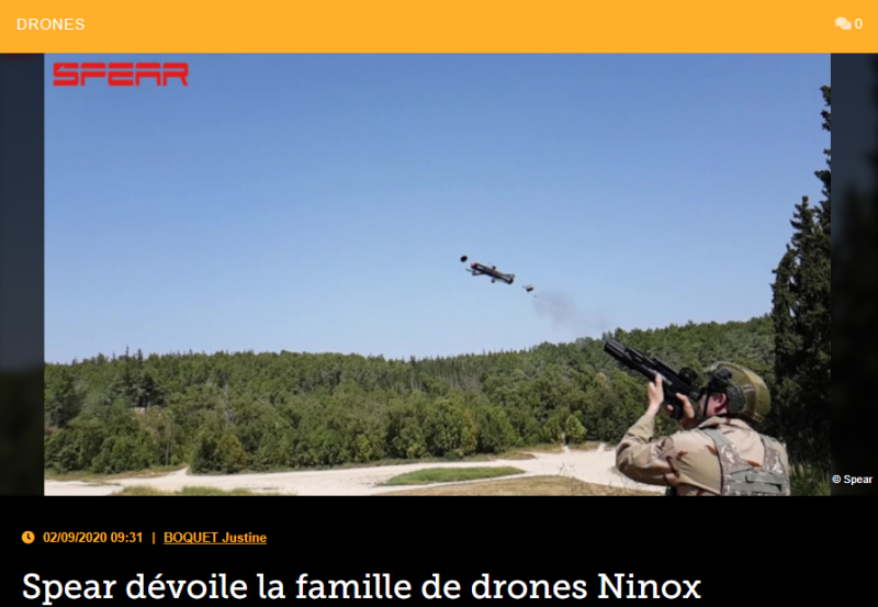 Spear dévoile la famille de drones Ninox