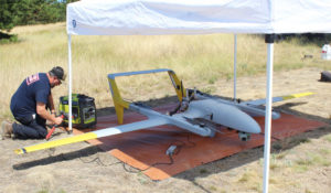 Drone spécial utilisé sur Cinnabar Fire